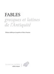 Collectif, "Fables grecques et latines de l'Antiquité"