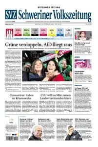 Schweriner Volkszeitung Bützower Zeitung - 24. Februar 2020