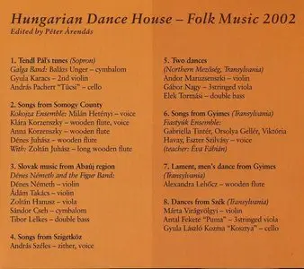 Hungarian Dance House - Folk Music (2002)