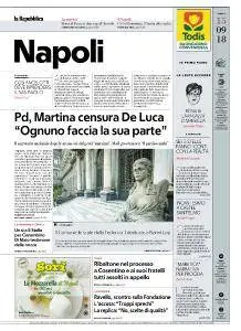 la Repubblica Napoli - 15 Settembre 2018