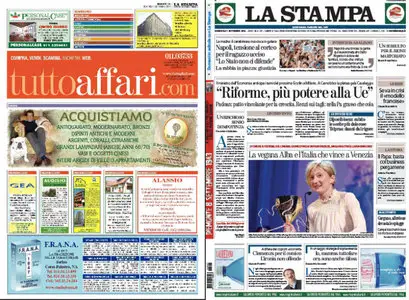 La Stampa + Tutto Affari - 07.09.2014