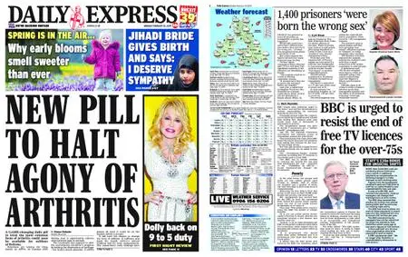 Daily Express – February 18, 2019