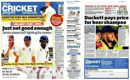 The Cricket Paper – December 22, 2017