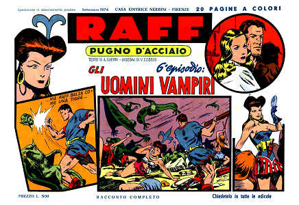 Raff Pugno d'Acciaio - Volume 6 - Gli Uomini Vampiri