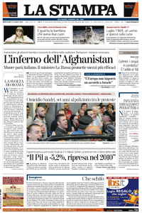 La Stampa 15 Luglio 2009