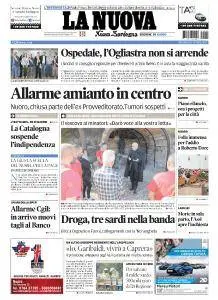La Nuova Sardegna Nuoro - 11 Ottobre 2017