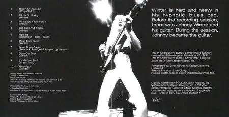 Johnny Winter - The Progressive Blues Experiment - 1969 (2005)