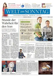 Die Welt am Sonntag 15 April 2012