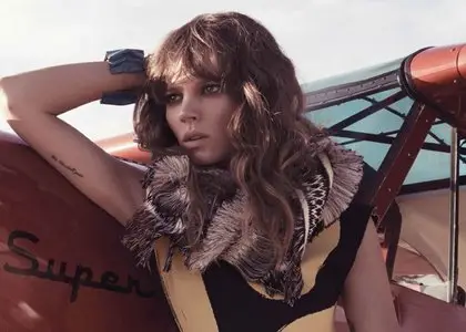 Freja Beha Erichsen by Glen Luchford for Vogue Paris April 2014