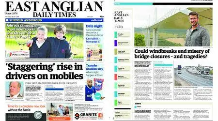 East Anglian Daily Times – January 31, 2018