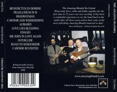 Amazing Blondel - Restoration (1997) [Reissue 2006]