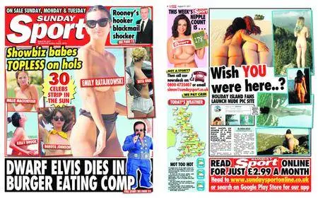 The Sunday Sport – August 19, 2017