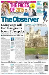 The Observer UK - 20 December 2015