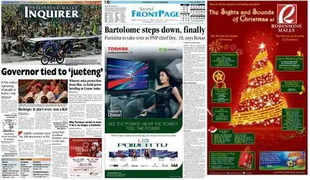 Philippine Daily Inquirer – December 14, 2012
