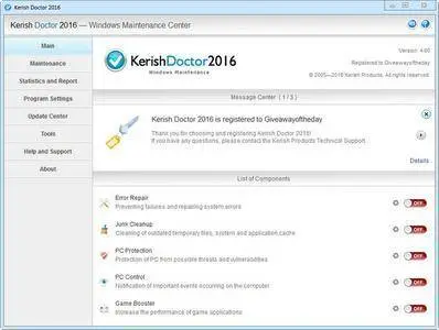 Kerish Doctor 2016 4.60 DC 27.08.2016