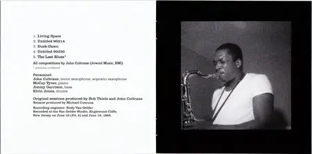 John Coltrane - Living Space (1965) {2015 Japan Impulse! Classics 50 Series UCCI-9244}