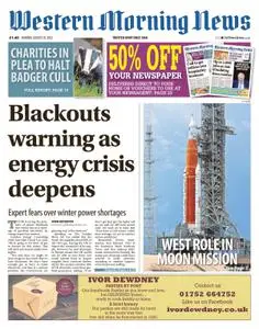 Western Morning News Devon – 29 August 2022