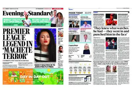 London Evening Standard – July 30, 2019