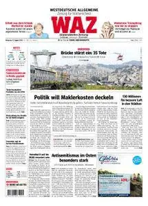 WAZ Westdeutsche Allgemeine Zeitung Wattenscheid - 15. August 2018