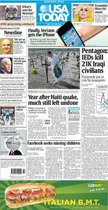 USA Today 2011.01.13