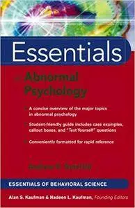 Essentials of Abnormal Psychology (Repost)