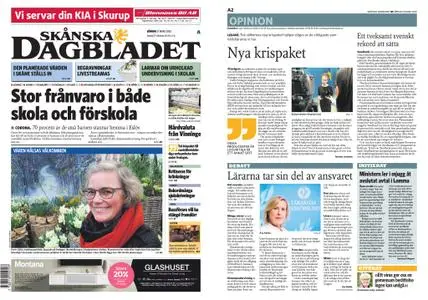 Skånska Dagbladet – 21 mars 2020