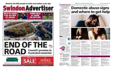 Swindon Advertiser – December 30, 2021