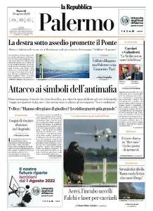 la Repubblica Palermo - 30 Agosto 2022