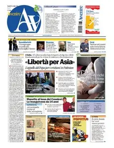 AVVENIRE 18 NOVEMBRE 2010