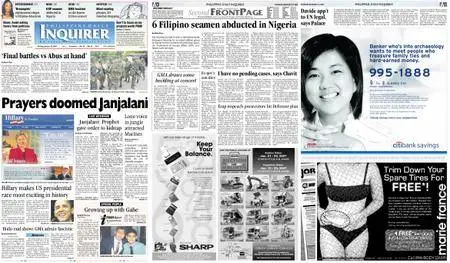 Philippine Daily Inquirer – January 22, 2007