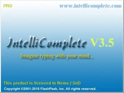 FlashPeak IntelliComplete Professional 3.5