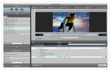 Sorenson Squeeze Premium 9.0.0.57 (Mac OS X)