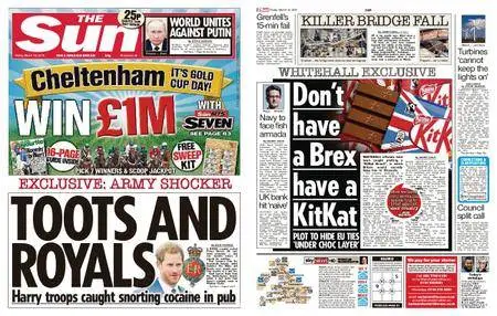 The Sun UK – 16 March 2018