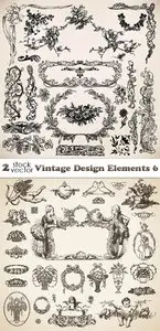 Vectors - Vintage Design Elements 6