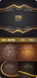 Stock Vector - Retro Patterns