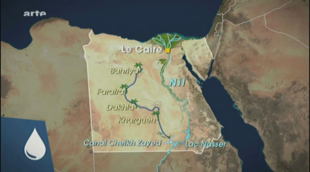 (Arte) Le dessous des cartes : L'Égypte sans le Nil ? (2011)