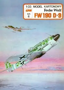 Model Kartonowy №6 - Focke Wulf Fw 190 D-9