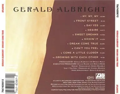 Gerald Albright - Dream Come True (1990) {Atlantic}