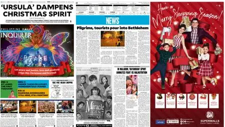 Philippine Daily Inquirer – December 25, 2019