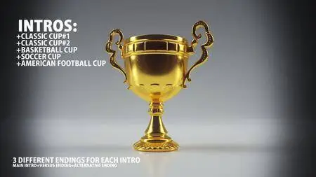 Solid Sport Trophy Intro (Opener) - Project for After Effects (Videohive)