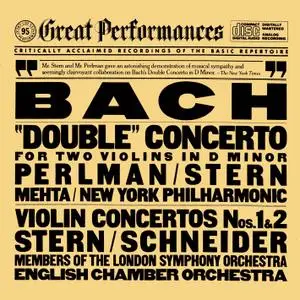 Isaac Stern, Itzhak Perlman - J.S.Bach: "Double" Concerto and Violin Concertos Nos. 1 & 2 (1983)