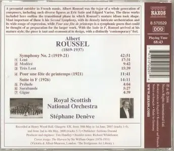 Albert Roussel - Complete Symphonies, Orchestral Works - 4 CD