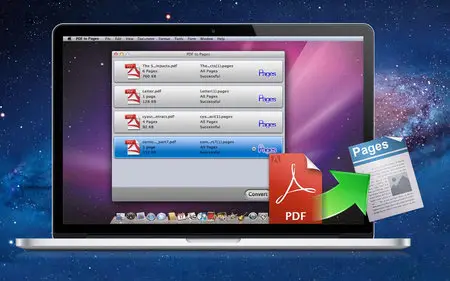 Wondershare PDF to Pages Converter 5.0.6 MacOSX