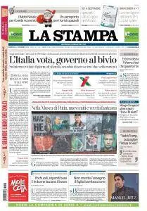 La Stampa - 4 Dicembre 2016