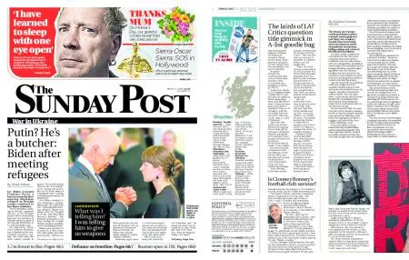 The Sunday Post Scottish Edition – March 27, 2022