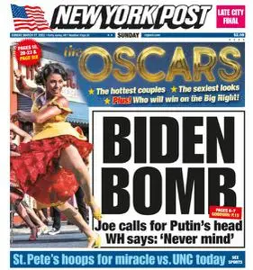 New York Post - March 27, 2022