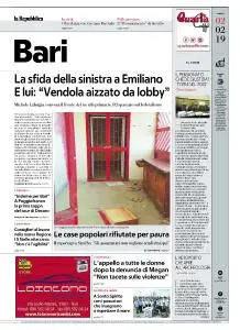 la Repubblica Bari - 2 Febbraio 2019