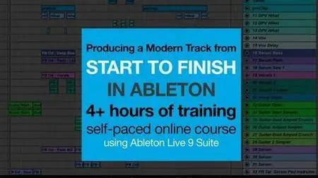 Producing a Modern Track from Start to Finish in Ableton (2016)