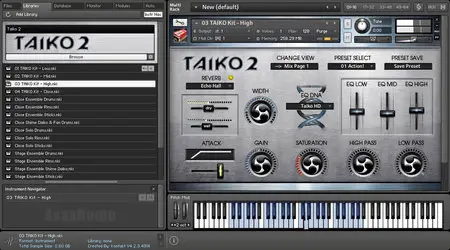 Ninе Vоlt Audio TAIKO 2 KONTAKT