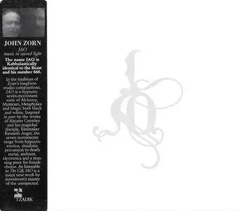 John Zorn - IAO (2002) {Tzadik} **[RE-UP]**